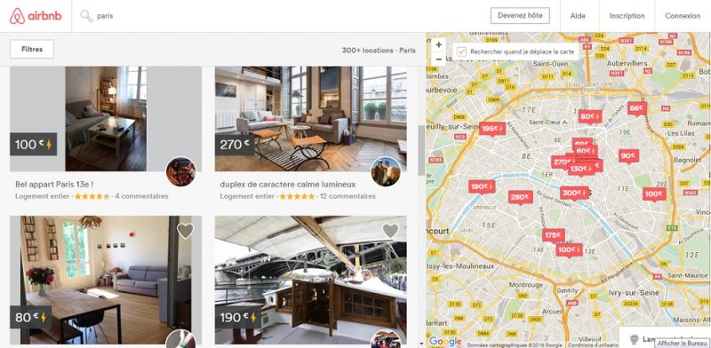 Airbnb : leader de la location entre particuliers